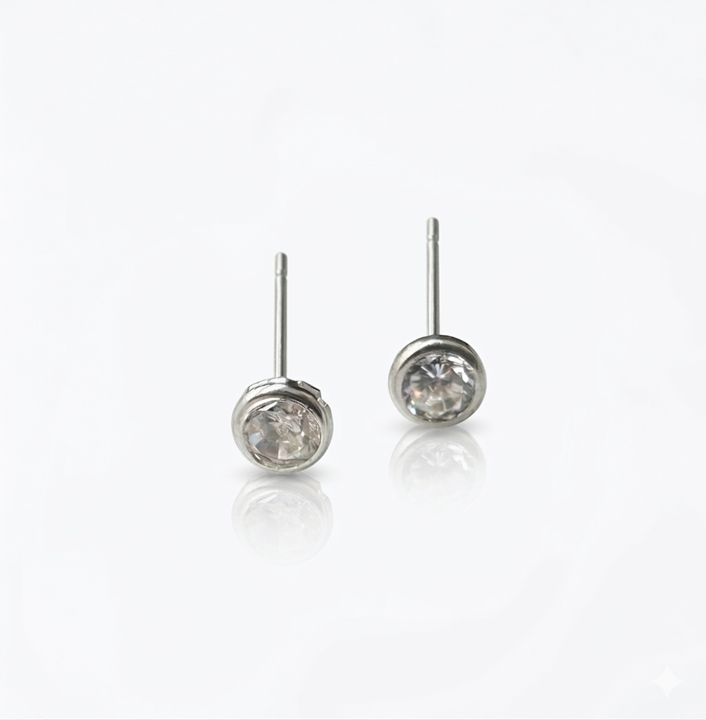 Aretes de plata 925 para mujer en Lima — Atenea Joyería