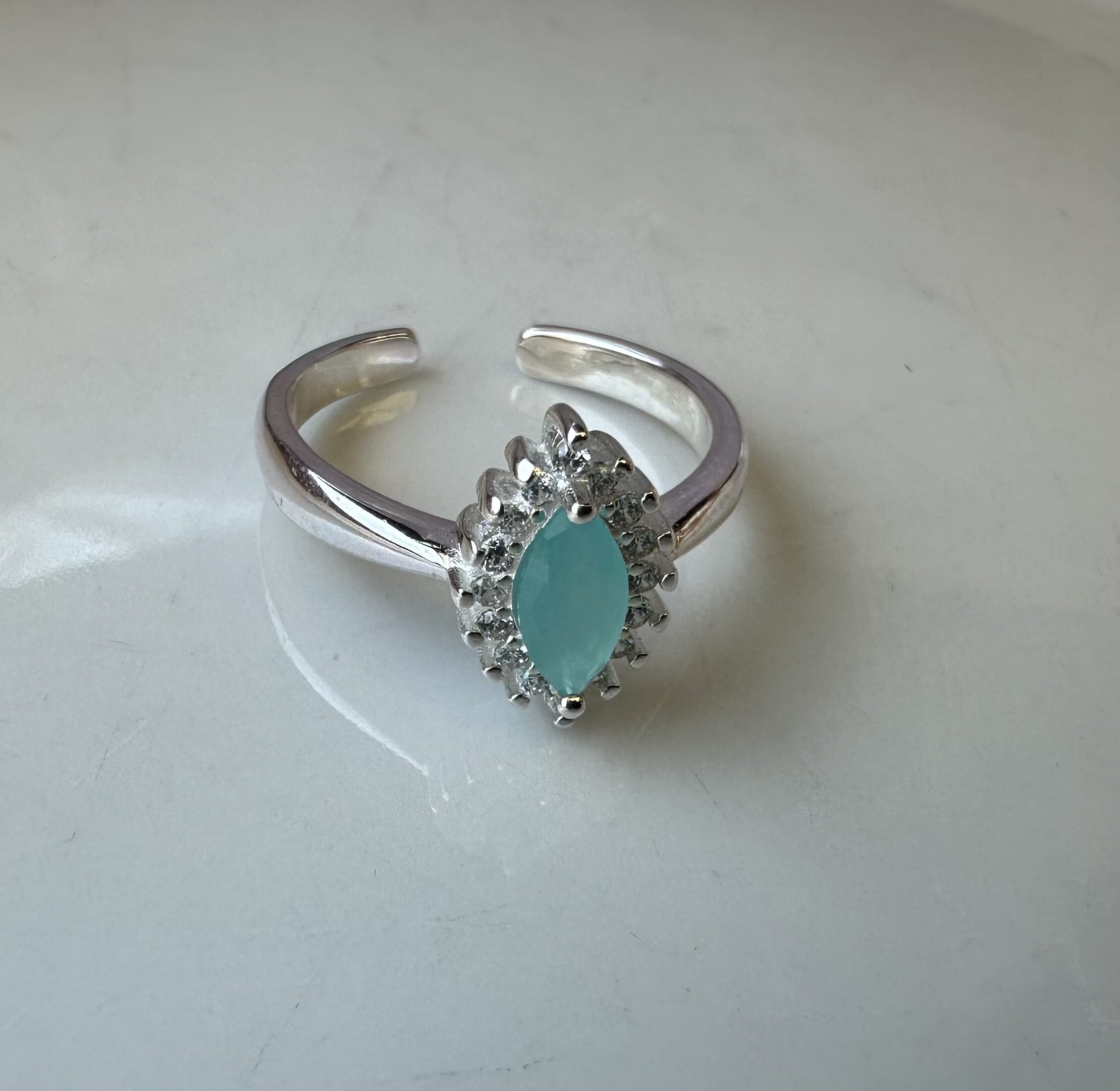 anillo de plata lady